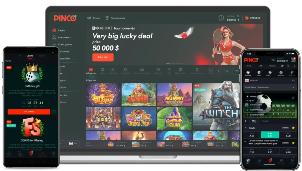 casino pinco online game